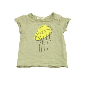 Anais & I Boys Gray | Yellow T-Shirt size: 6 Months